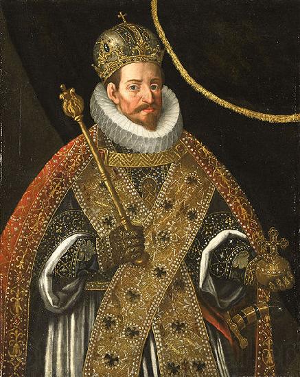 Hans von Aachen Matthias, Holy Roman Emperor Norge oil painting art